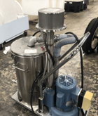 100 cfm Tiger-Vac #V-2, Vacuum Cleaner w/Hepa Filter, 1 sq.ft., 1.5 HP, 115 V., 110/220-240 V. motor - Image 2