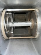 APV Crepaco #S430, Fruit Feeder, Stainless Steel, 16" x 17" x 16" deep hopper, 4" diameter x 20" L bottom - Image 7
