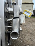 APV Crepaco #S430, Fruit Feeder, Stainless Steel, 16" x 17" x 16" deep hopper, 4" diameter x 20" L bottom - Image 8