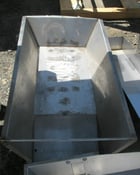 Vibratory Feeder, 12" width x 21" L flat section, 12" width x 9" L declined discharge, 7" H flared sidewalls - Image 2