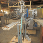 Pressure Bottle Filler, 6-Head inline, 5/8" diameter Nozzles, pneumatically foot actuated - Image 2