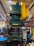 250 Ton, Bliss #C-250, gap frame, 10" stroke, 25" Shut Height, 4.5" adj., 58" x34" bed, 40 SPM, 1988 - Image 1