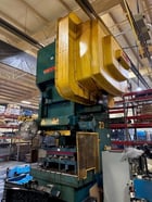 250 Ton, Bliss #C-250, gap frame, 10" stroke, 25" Shut Height, 4.5" adj., 58" x34" bed, 40 SPM, 1988 - Image 2
