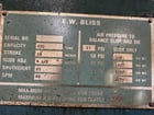 250 Ton, Bliss #C-250, gap frame, 10" stroke, 25" Shut Height, 4.5" adj., 58" x34" bed, 40 SPM, 1988 - Image 5