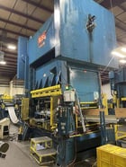500 Ton, Bliss #SC2-500-108-60, straight side mechanical press, 14" stroke, 44" Shut Height, air clutch, 1989 - Image 8