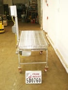 33" wide x 6.3' long, Stainless Steel mesh conveyor with vari-speed controls - Image 2