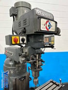 Atlas / Clausing #2VSO8, ram type vertical mill, 9" x49" table, 2 HP, digital read out, one shot lube, #77243 - Image 5