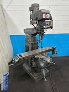Atlas / Clausing #2VSO8, ram type vertical mill, 9" x49" table, 2 HP, digital read out, one shot lube, #77243 - Image 10