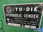14 gauge x 10' Roto-Die #15, hydraulic rotor die, 3" stroke, rear operated manual back gauge, 15 HP, 20-50 SPM - Image 2