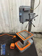 22" Solberga #SE725 Round Column, single spindle drill, 4-1/2" stroke, 14" x14" table, 2 HP - Image 4
