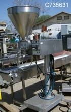 GEI, Controlled Volume Filler, Stainless Steel, 20" diameter Hopper infeed, 1" diameter Discharge spout, 250 V - Image 2