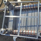 15 Schenk, Filter Plate & Frame Press, (21) 15" x 15" x 1/2" thick perforated plates, (21) 15" x 15" x 1.5 - Image 7