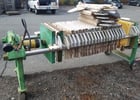 16" x 15" Enerpac, Plate & Frame Filter Press, 16" x 15", (28) Polypropylene Plates w/1/2" recess, 2" center - Image 1