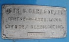 23" x 24" John John Carlson Ltd Ltd, Plate & Frame Filter, Stainless Steel, 1/2" thick, (18) plates, (17) - Image 8