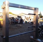 1100 sq.ft., APV Crepaco, R51TH, Plate Type Heat Exchanger, Stainless Steel, (240) 16" x 61" plates, 250 max - Image 1