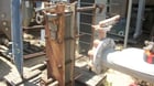 49 sq.ft., Graham, Sigma 1711, plate style heat exchanger, (36) 7.5" x 38" S/S plates, 2" inlet/outlet, 100 - Image 1