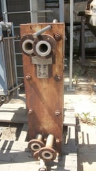 49 sq.ft., Graham, Sigma 1711, plate style heat exchanger, (36) 7.5" x 38" S/S plates, 2" inlet/outlet, 100 - Image 3