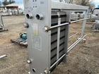 500 sq.ft., Alfa-Laval, CLIP8RH, plate heat exchanger w/divider block & snap-in gaskets, (101) 16" W x 48" H - Image 3