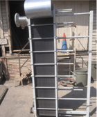500 sq.ft., Polaris, S64G129, plate type heat exchanger, (64) 15" x 76" S/S plates, 150 psi @ 280°F - Image 1