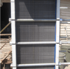 500 sq.ft., Polaris, S64G129, plate type heat exchanger, (64) 15" x 76" S/S plates, 150 psi @ 280°F - Image 2