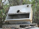 20 cu.ft. Hopper, Stainless Steel, 42" x 30" x 20" straight side, 26" pyramid bottom, 6.5" flanged discharge - Image 1