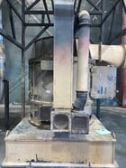 IPEC #7000, Attrition Mill/Air Swept Mill, Carbon Steel, 72" diameter x 76" H milling chamber, 4" diameter - Image 6