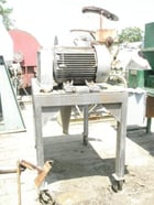 Cutler-Hammer Mill, Carbon Steel, (36) replaceable hammers, 18" diameter Chamber, 4" diameter Feed opening - Image 2