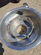 High Shear Inline Mixer, 7-7/8" diameter x 2-5/8" deep Stainless Steel chamber, (2) 7" diameter x 1" blades - Image 3