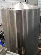 600 gallon Sanitary Process Solutions, Stainless steel vertical tank, CIP spray ball - Image 4