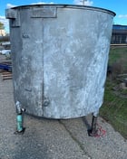 650 gallon Stainless Steel Tank, Single wall, OT/CB, 60" diameter x 56" high - Image 2