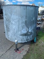 650 gallon Stainless Steel Tank, Single wall, OT/CB, 60" diameter x 56" high - Image 3