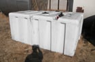 750 gallon Rectangular PET tank, 46" wide x 96" long x 40" deep, 10" diameter Center Top - Image 2