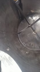 850 gallon CE Howard, 304 Stainless Steel Tank, Jacketed, Agitated, 75 psi, 5' diameter x 6-1/2' straight side - Image 6