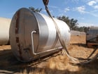 6000 gallon Carbon Steel Storage Tank, Epoxy, Jkt, 9'10" diameter x 12' high, 3" diameter side bottom outlet - Image 2