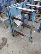 8 sq.ft., APV, 316SS plate exchanger, 145 psi, 300° F, 7 plates, 8" W x 22" L plates, 1994 - Image 1