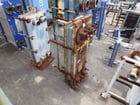 15 sq.ft., Alfa-Laval, M6MFG, plate heat exchanger, 150 psi, (27) plates, 260°F - Image 1