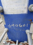 3 sq.ft., Alfa-Laval, M3-FG, plate heat exchanger, 150 psi, 300°F, Carbon Steel frame, 316 Stainless Steel - Image 2
