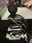 200 Ton, Modern #1A200, hydraulic 4-post hobbing press, 8" stroke, 14" LR x 16" FB - Image 5
