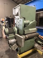 24" x 85" Cemco, Heavy Duty Belt Sander, powered conveyor, manual table height adjustment - Image 2