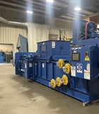 Balemaster #EO-1700, wide mouth horizontal automatic tie baler, 10" cylinder, reconditioned, 2012 - Image 2
