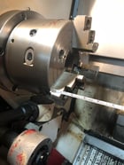 Daewoo Doosan #Puma-200LC, 20.1" swing, 8" chuck, 2.5" bar, 13.8" dia., 21.65" lgth, A2-6, Fanuc 18T, 1998 - Image 8
