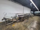Lyco, complete inline cooker/cooler pouch pasteurizer with inclined belt feeder, complete line - Image 4