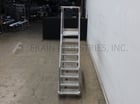 8 Step EHS Solutions CST111, Stainless Steel with 34" x 30" standing platform, 41" high guard rail, locking - Image 3