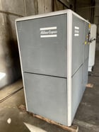 103 cfm, 132 psi, Atlas Copco #GA37, rotary screw air compressor, 50 HP, air storage tank - Image 3