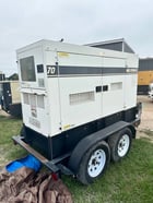 56 KW Multiquip #DCA70SSJU4i, diesel generator, sound attenuated enclosure, multi-voltage, Tier 4 Interim - Image 4