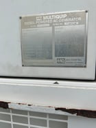 56 KW Multiquip #DCA70SSJU4i, diesel generator, sound attenuated enclosure, multi-voltage, Tier 4 Interim - Image 10