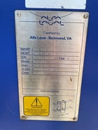 142 sq.ft., Alfa-Laval, M10-BFD, heat exchanger, 300 psi, 320&deg;F, 316 Stainless Steel plates, Carbon Steel - Image 2