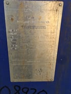 25 sq.ft., Alfa-Laval, M6-MFG, scrubber heat exchanger, .60mm plate thickness, 150 psi, 200°F, Carbon Steel - Image 2