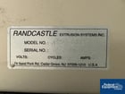 Randcastle Microtruder #RCP-0375, Extruder, .375" diameter singled screw, 24:1 l/d, electrically heated, air - Image 2