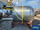1056 gallon Hundom #HDRH-4000, Process Kettle, Stainless Steel, 4000 Liter, 72" diameter x 60" straight side - Image 6